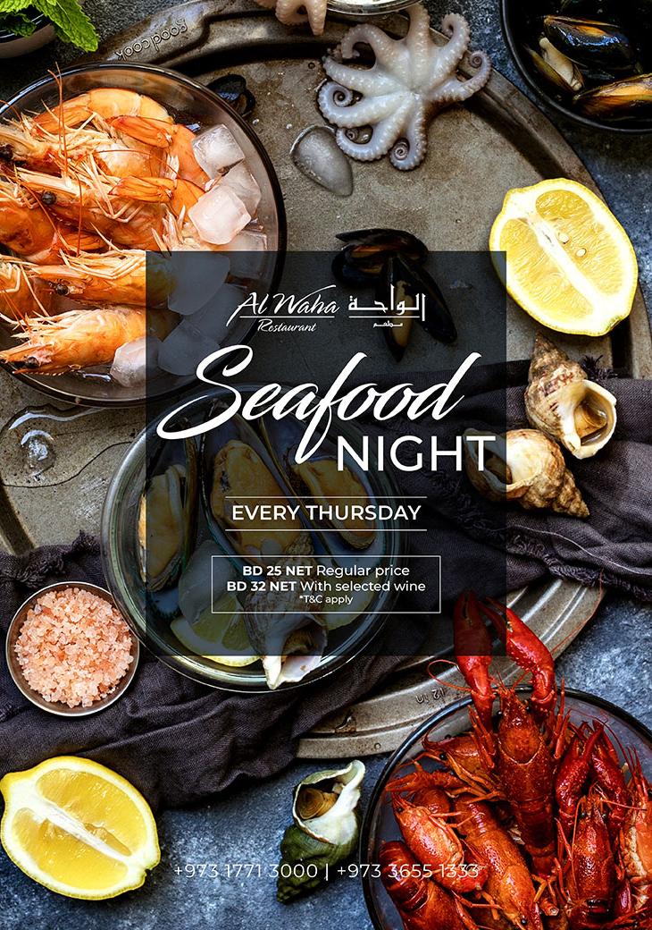Seafood Night at Al Waha