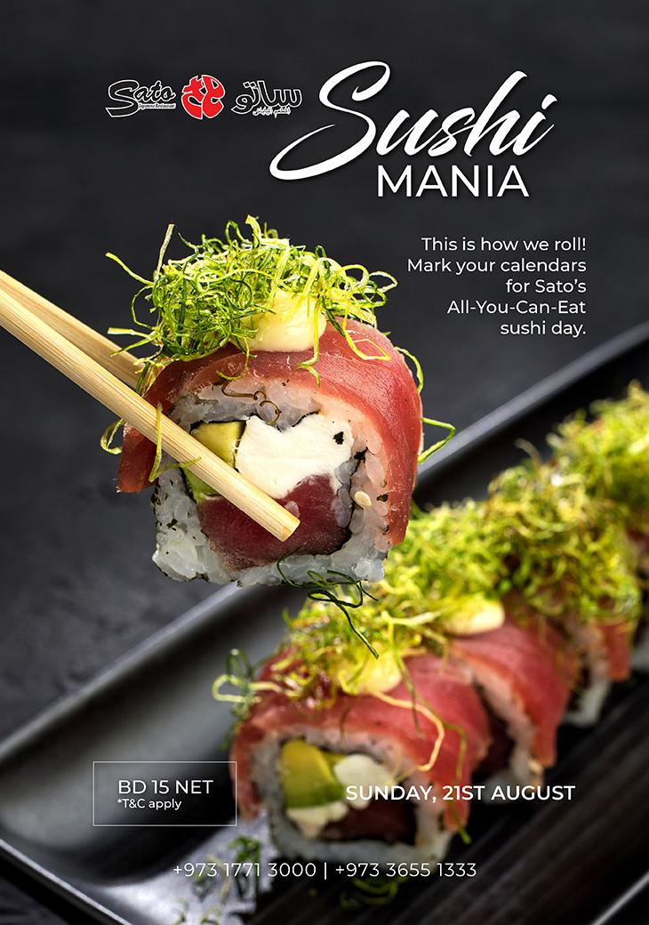 Sushi Mania at Sato